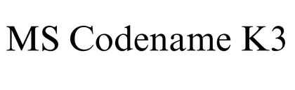 MS Codename K3 Logo